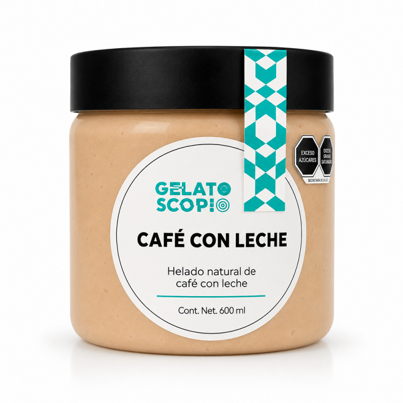 Helado de Café con Leche, 600ml