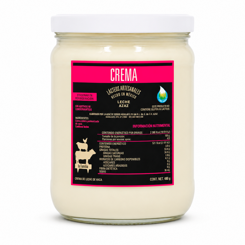 Crema Entera A2A2 Grass Fed, 217g