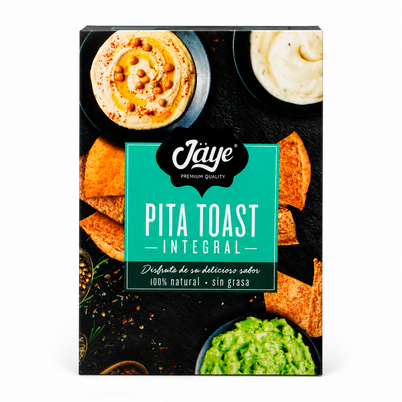 Pan Pita Tostado Integral, 150g