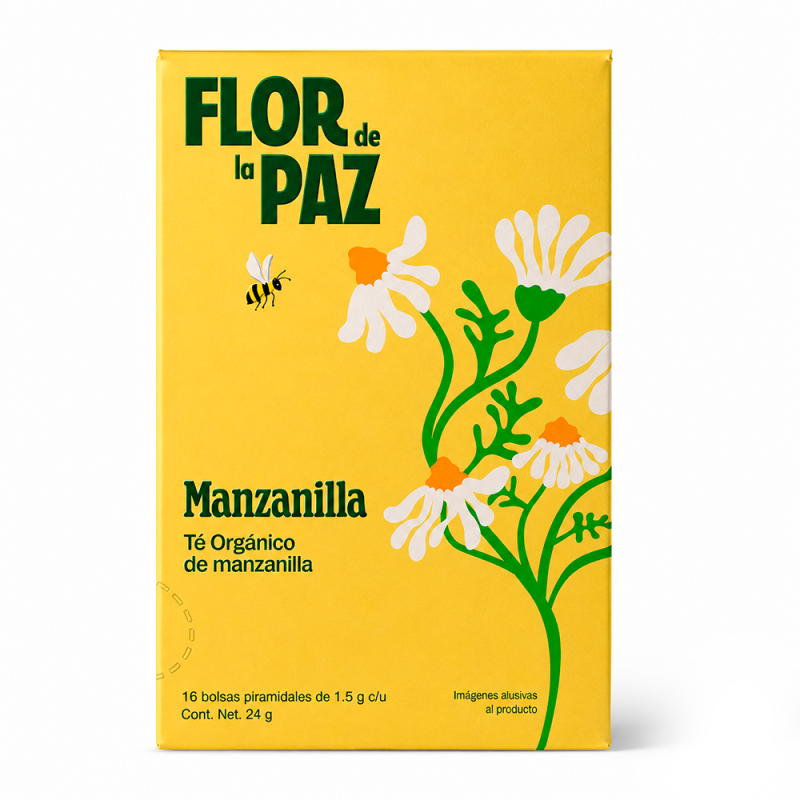 Infusión Te Herbal Manzanilla Flor de la Paz