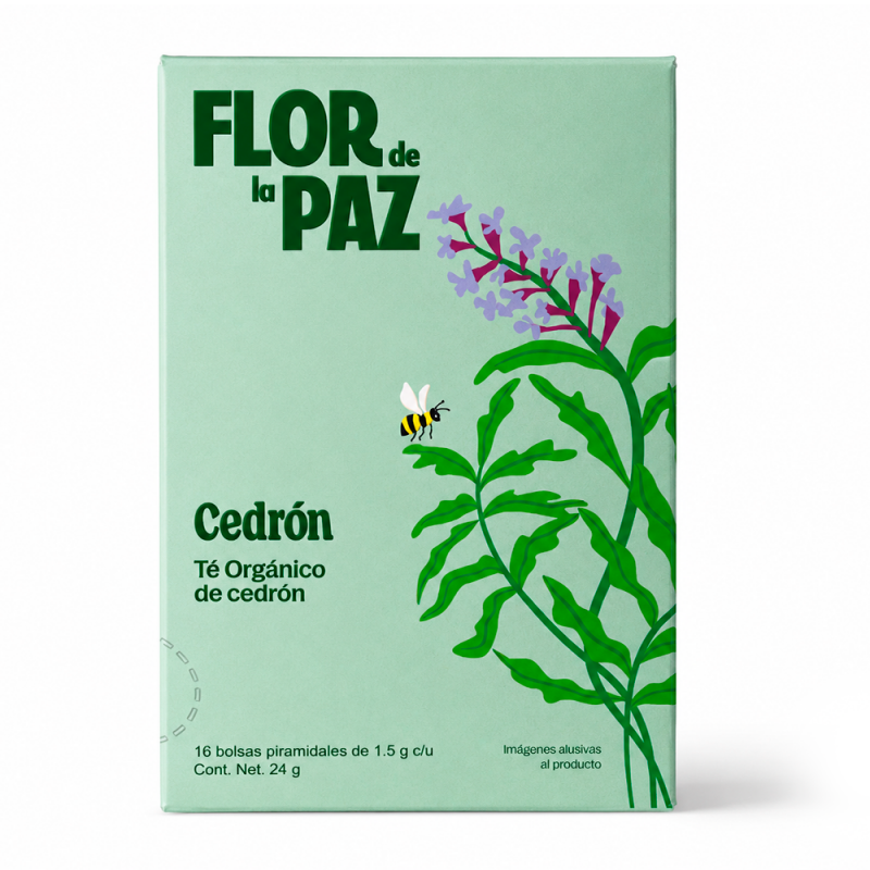 Infusión Te Herbal Cedrón Flor de la Paz