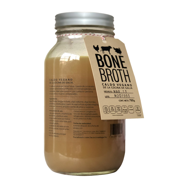 Bone Broth Vegano, 790ml