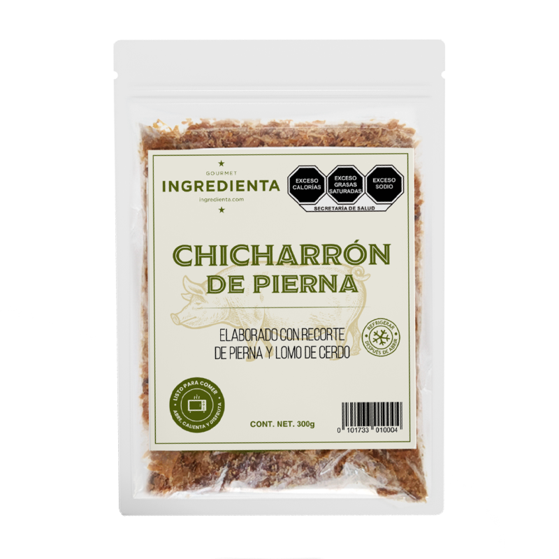 Chicharrón de Pierna Picado, 300g