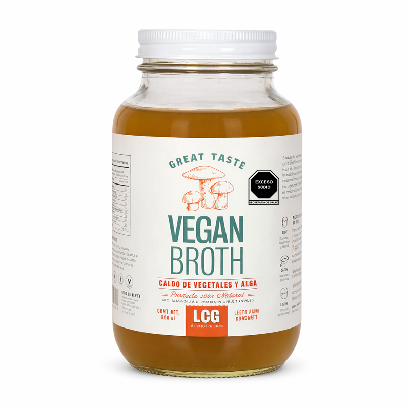 Bone Broth Vegano, 790ml