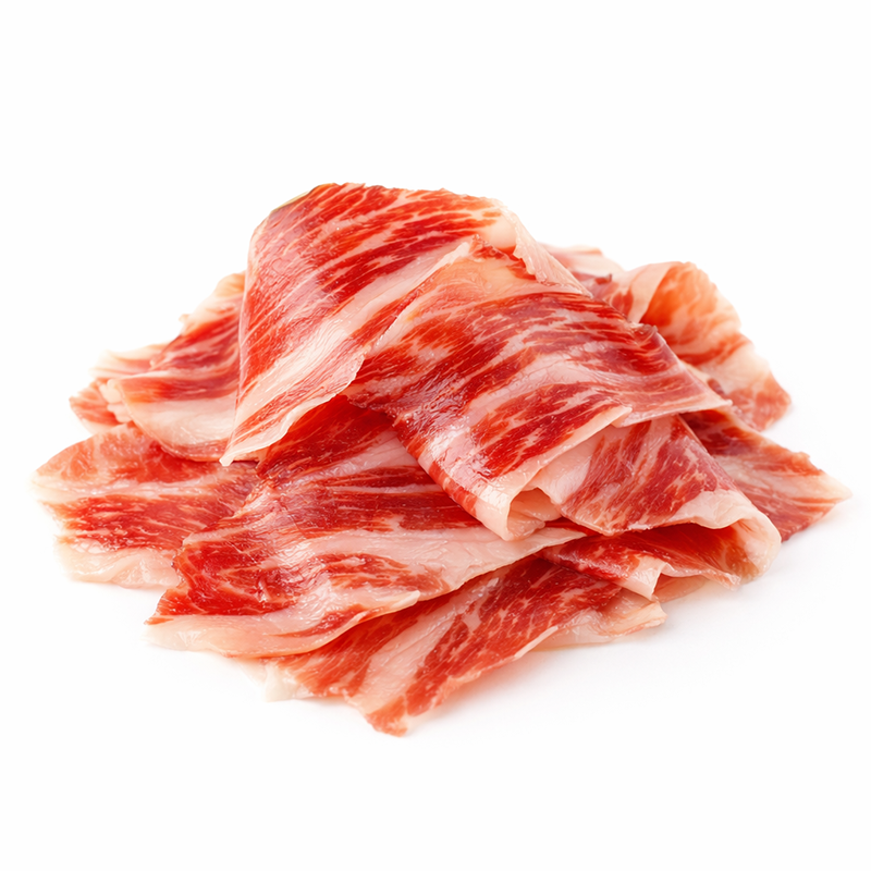 Jamón Ibérico 5J Cortado a Cuchillo, 80g