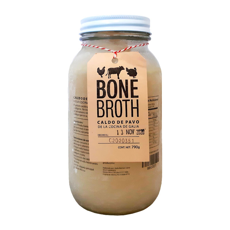 Bone Broth de Pavo, 790ml