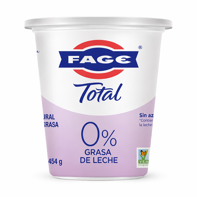 Yogurt Griego Natural 0% Grasa, 454g