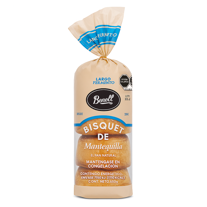 Bisquets de Mantequilla, 5 pzas
