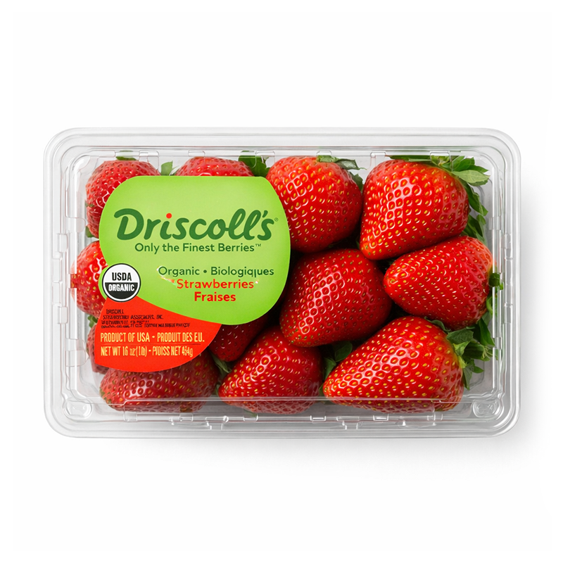 Fresas Orgánicas, 454g