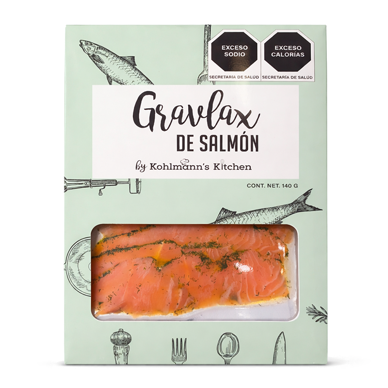 Gravlax de Salmón, 140g