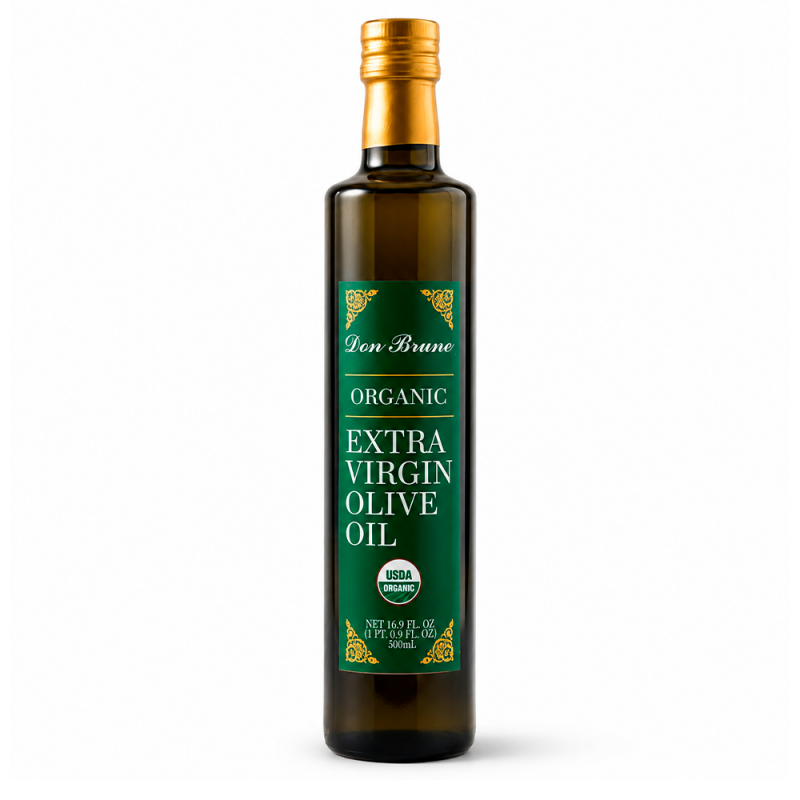 Aceite de Oliva Extra Virgen Orgánico, 500ml