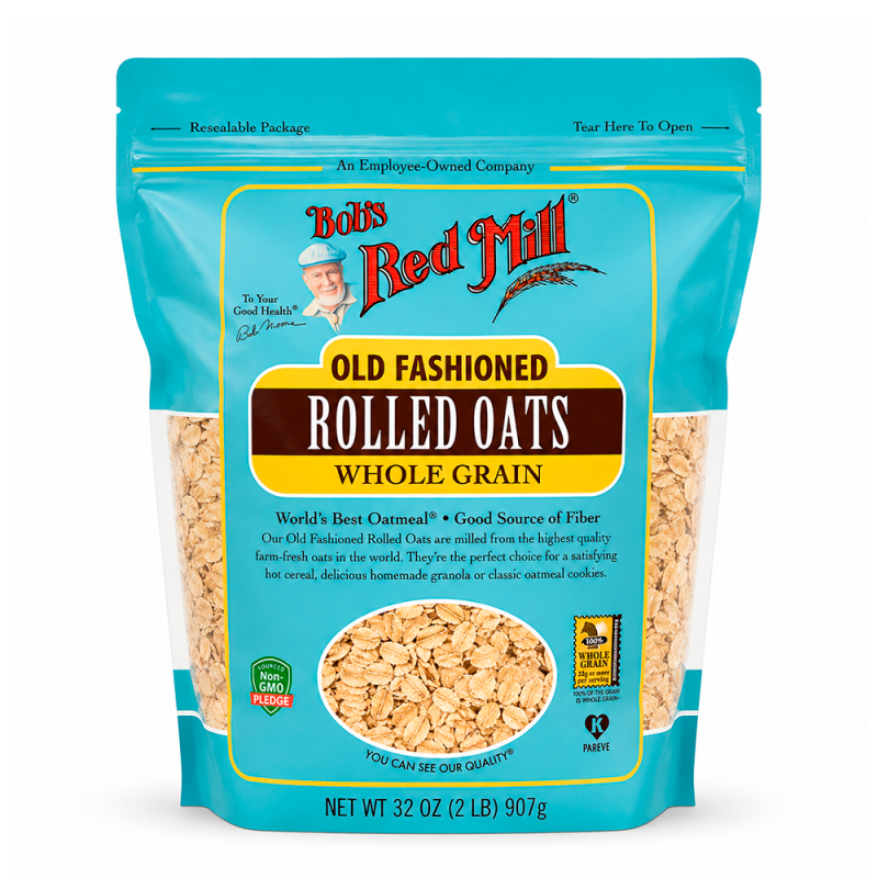 Avena estilo Tradicional Orgánica Rolada, 907g