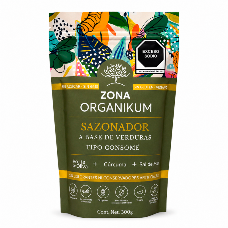 Sazonador a Base de Verduras, 300g