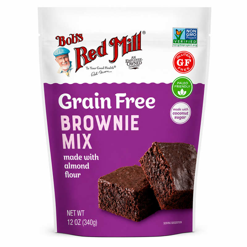 Mezcla para Brownie sin Cereales, 340g