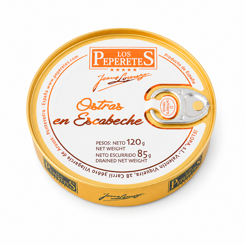 Ostras en Escabeche, 120g