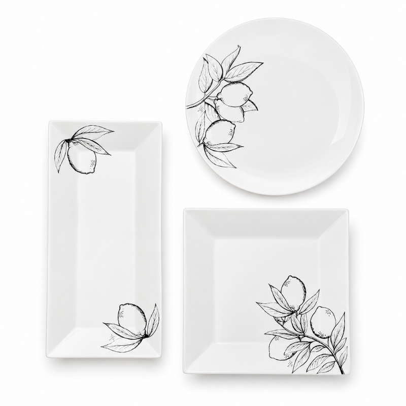 Set Platones Limones