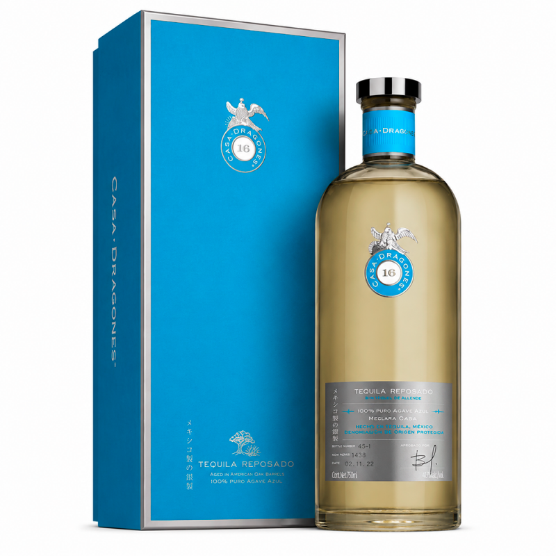 Tequila Casa Dragones Reposado Mizunara, 750ml