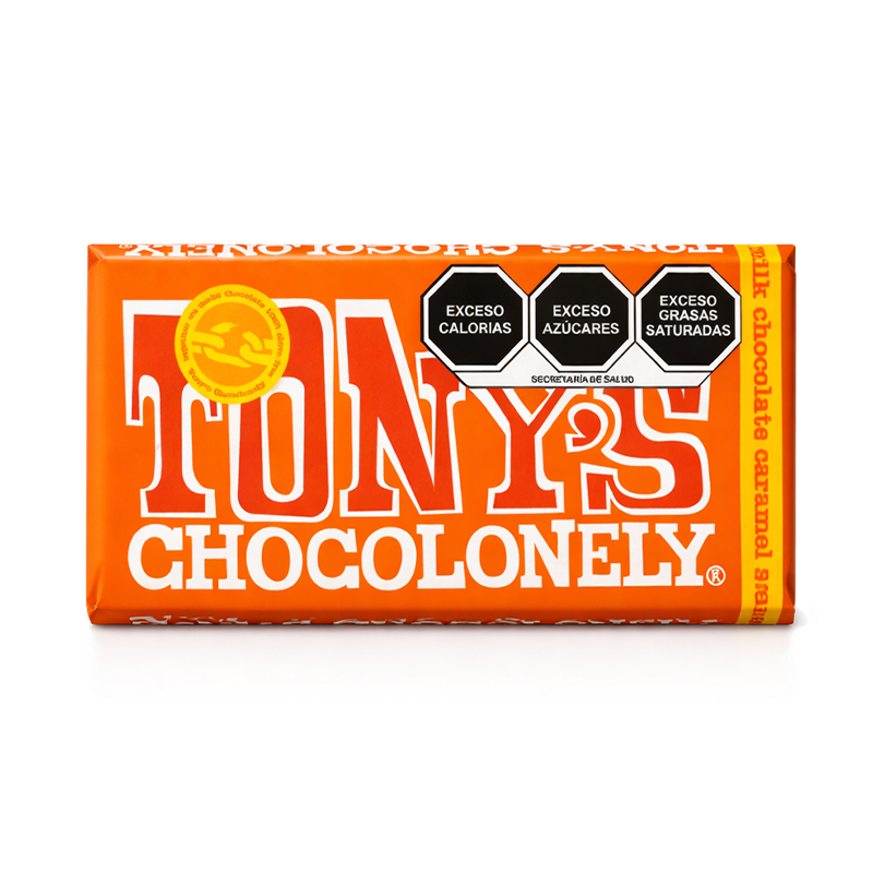 Tony's Chocolate con Caramelo y Sal, 180g