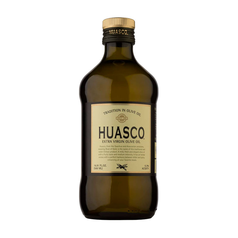 Aceite de Oliva Extra Virgen Huasco, 500ml
