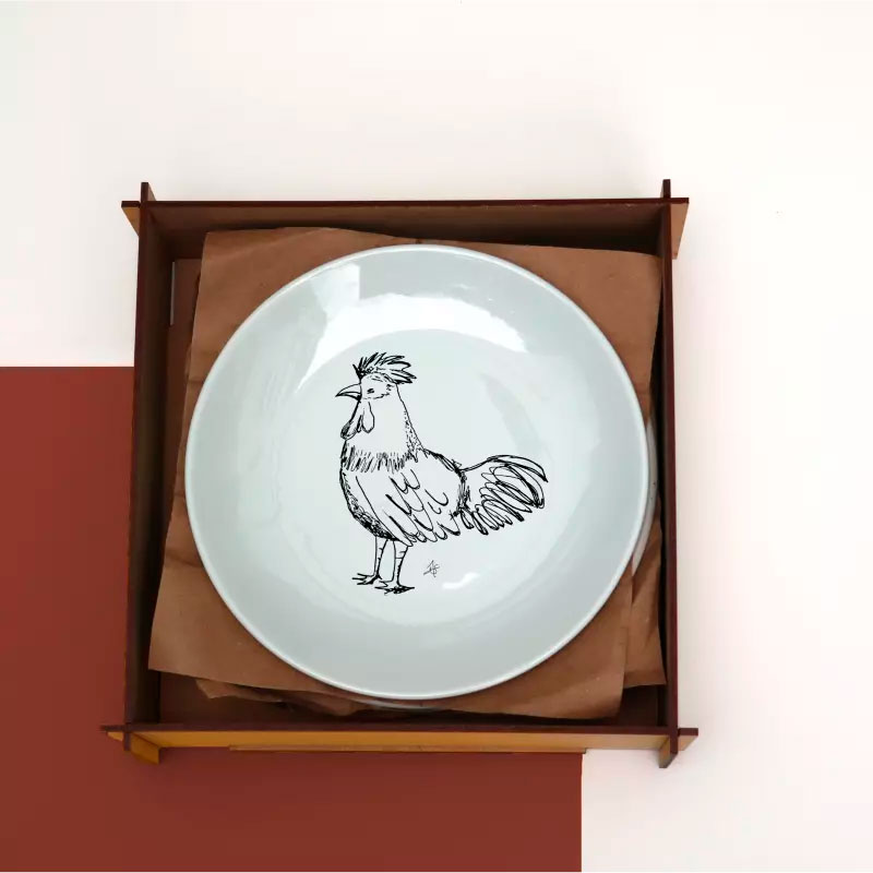 Adornos De Ceramica Para Cocina - U$S 20,00  Cerámica, Decoración de gallo,  Decoración de gallo para cocina