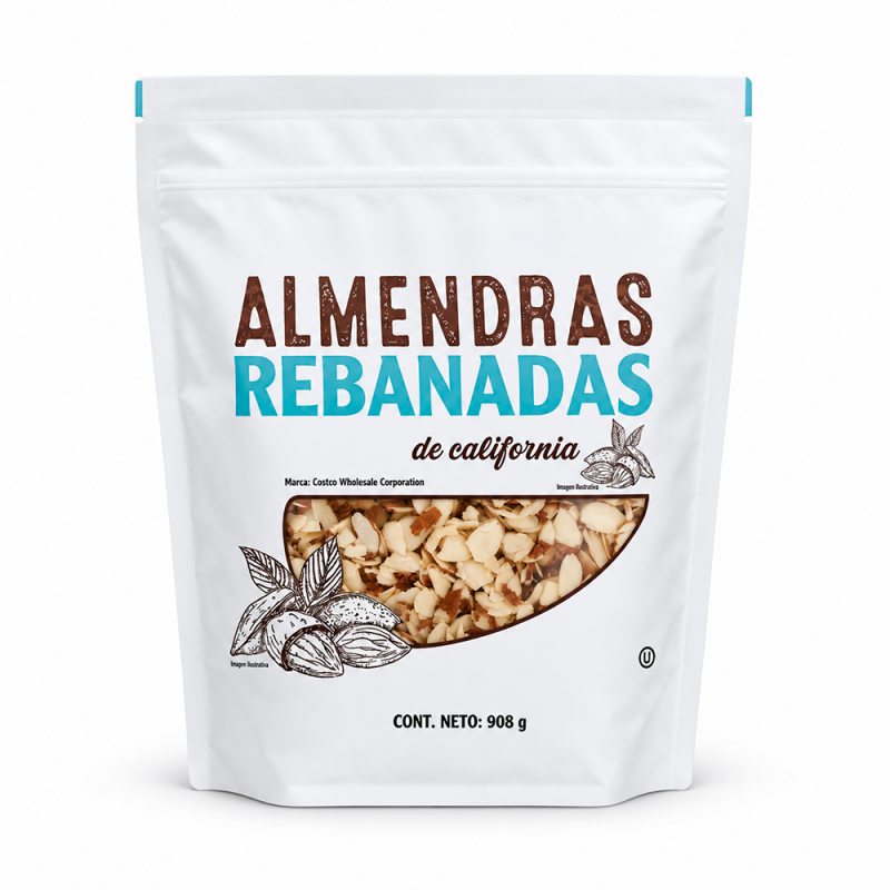 Almendras Rebanadas, 908g