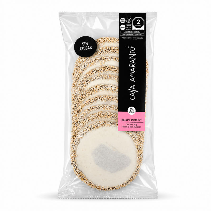 Oblea 0% Azúcar Blanco Choco, 10pz