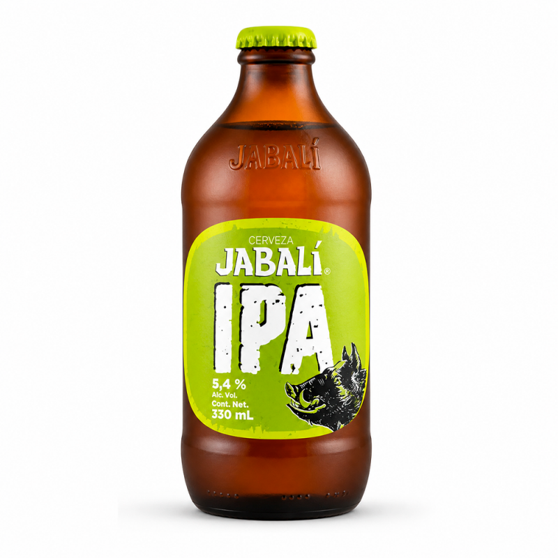 Cerveza Jabalí Ipa, 330ml