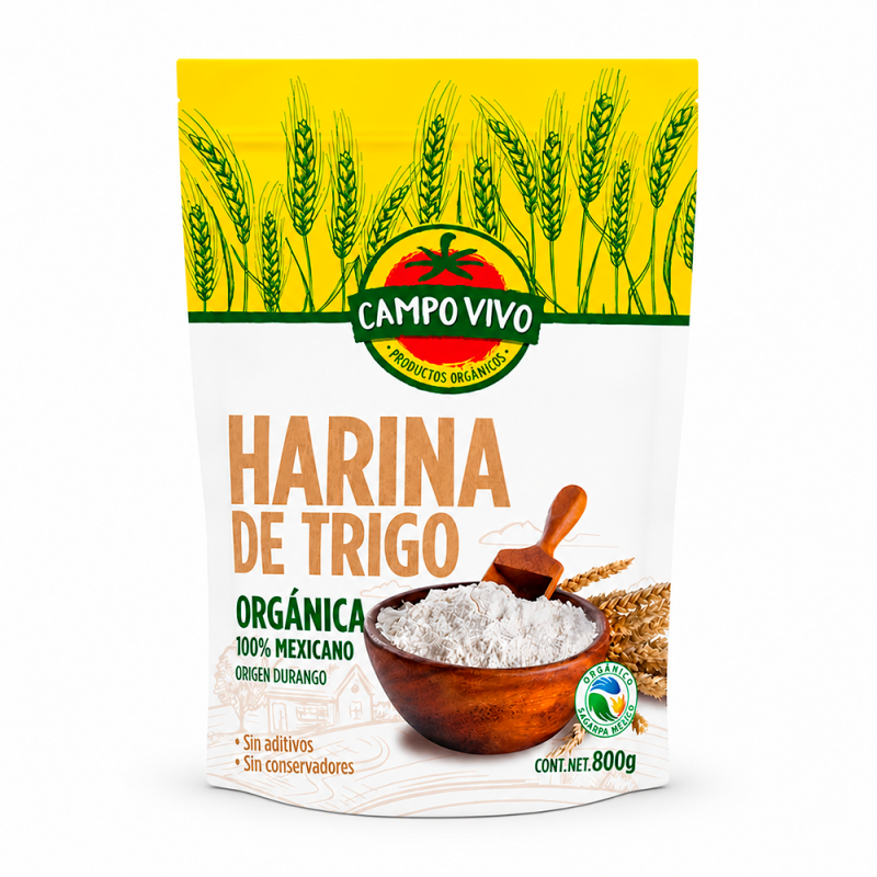 Harina de Trigo Blanca, 800g