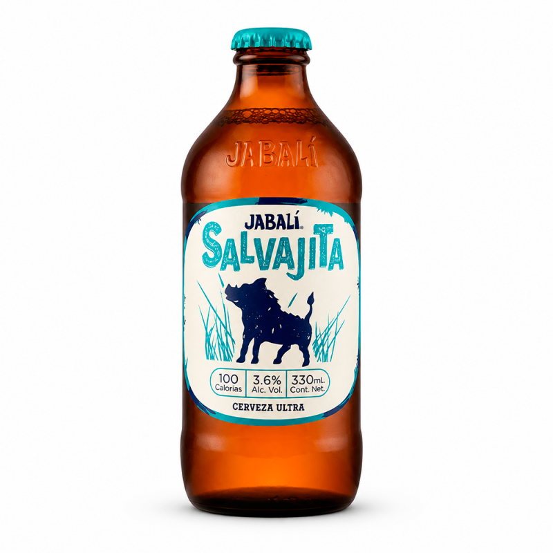 Cerveza Jabalí Salvajita, 330 ml