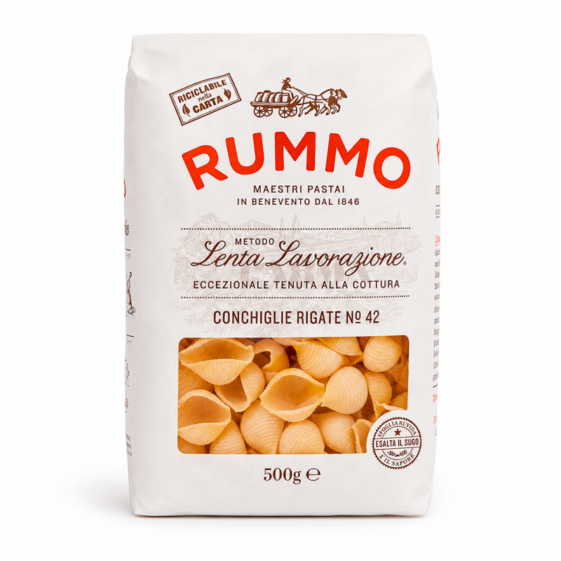 Pasta Conchiglie Rigate No.42, 500g