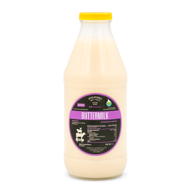 Buttermilk A2A2 Grass Fed, 1LT