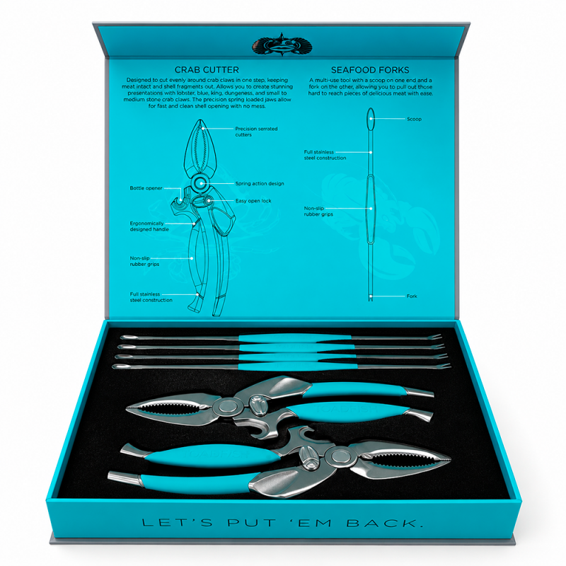 Crab and Lobster Tool Set