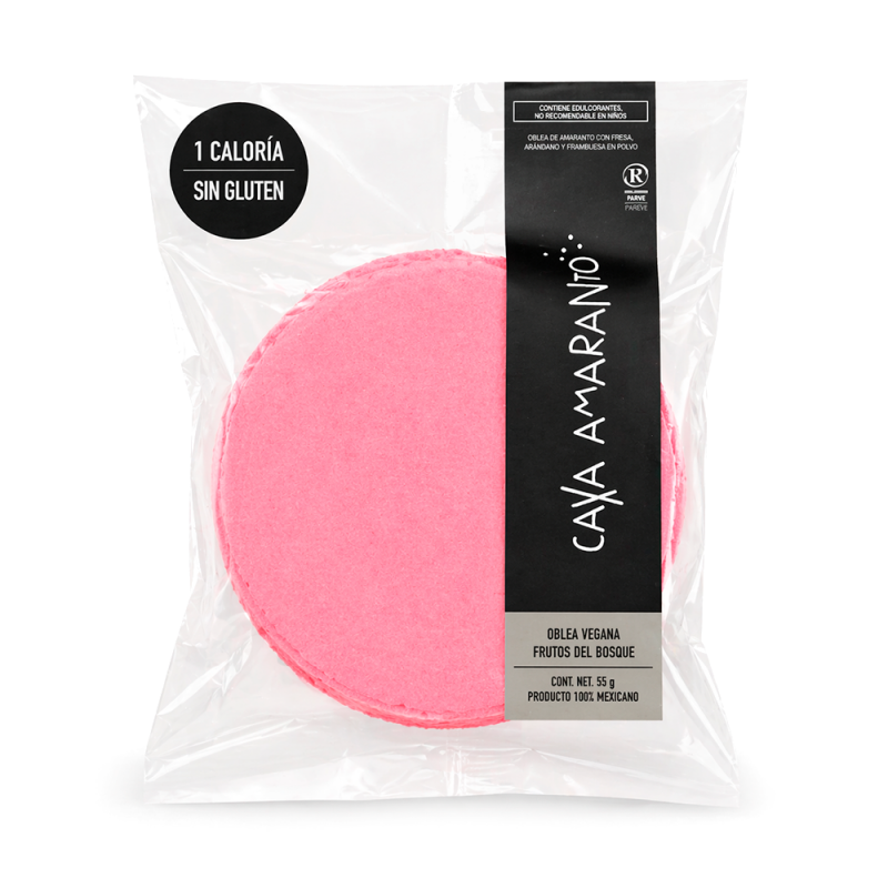 Oblea Vegana Frutos del Bosque, 55g