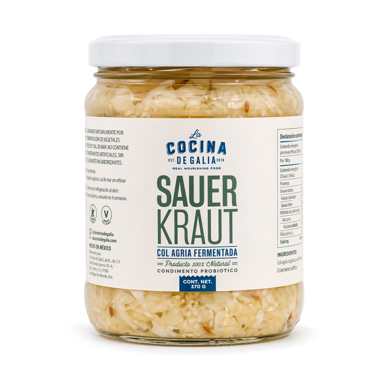 Sauerkraut Alcaravea Verde, 370g