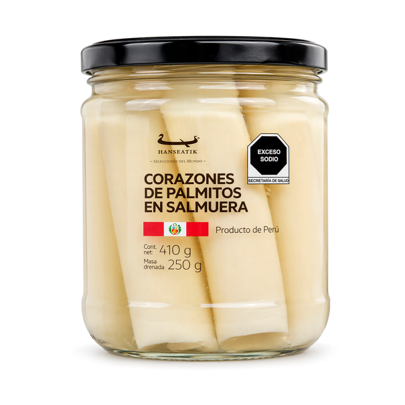 Corazones de Palmito, 410g
