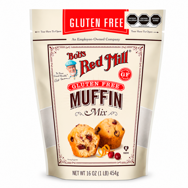 Mezcla para Muffins, 454g