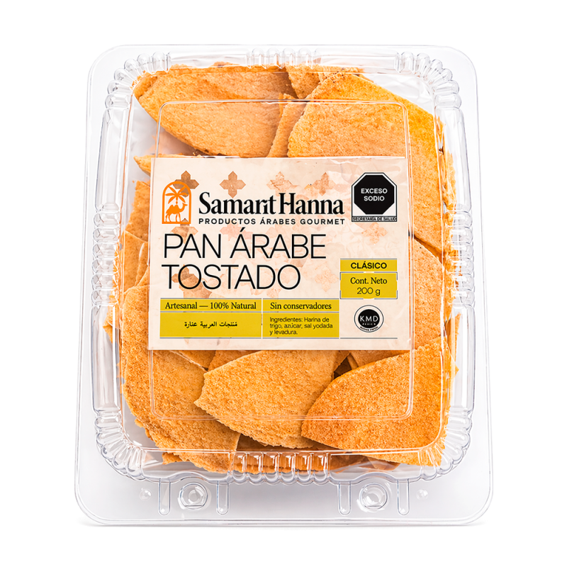 Pan Árabe Tostado, 200g