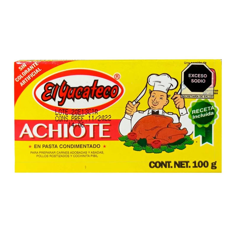 Pasta de Achiote, 100g