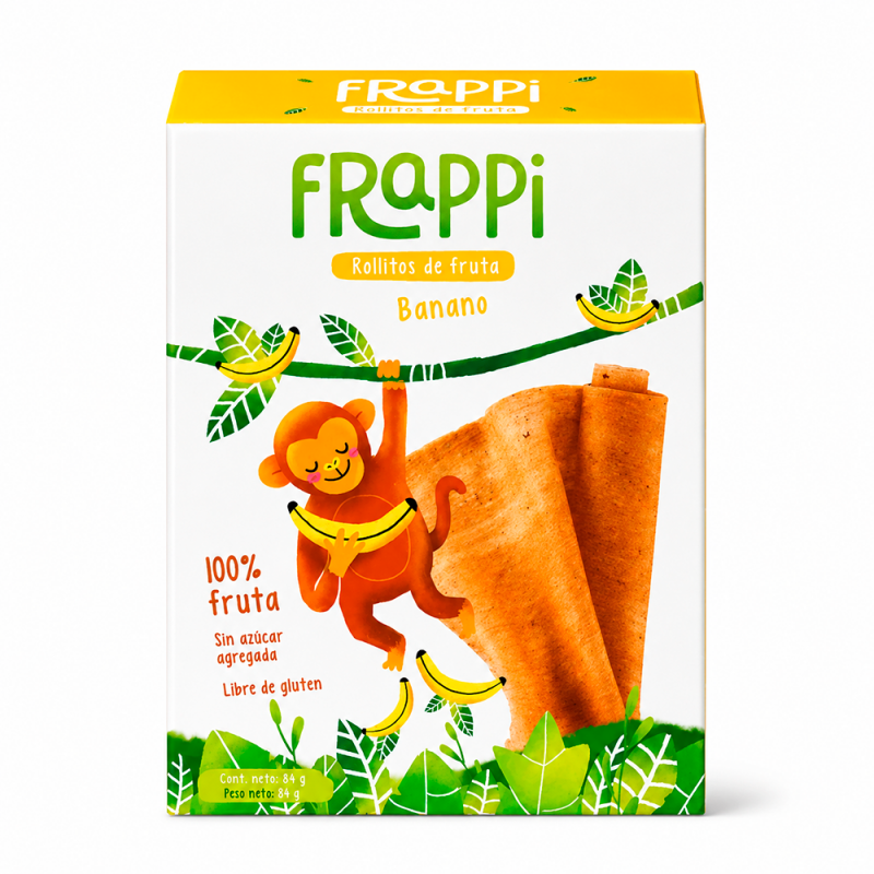 Barra Frappi Plátano, 16g