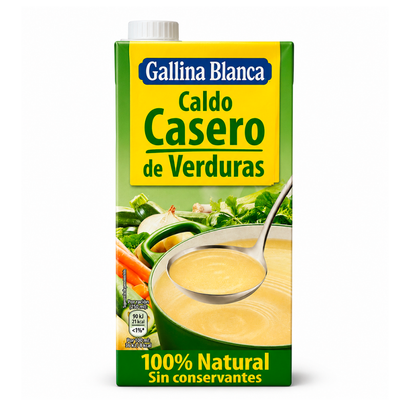Caldo de Verduras, 1L