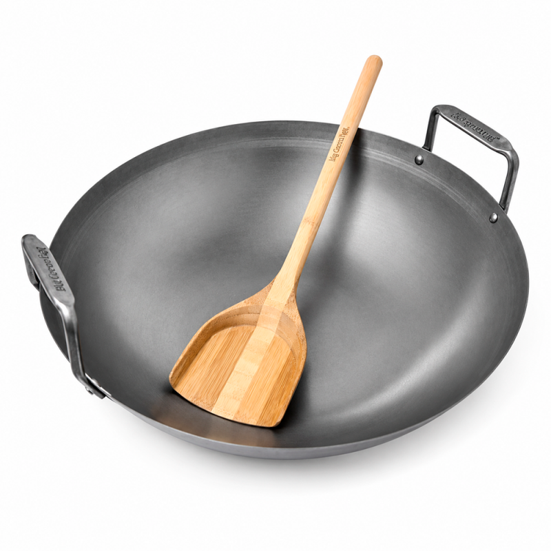 Carbon Steel Grill Wok for Eggspander