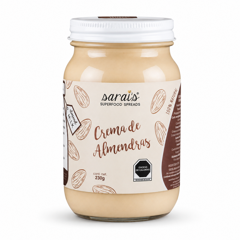 Crema de Almendras Sarai's, 230g