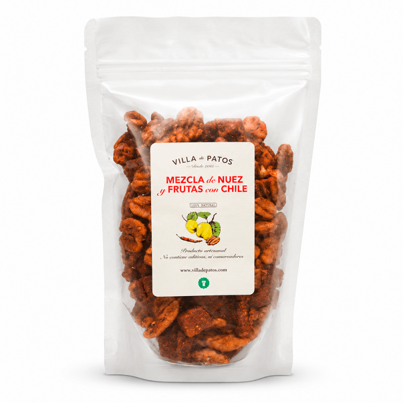 Mezcla de Nuez y Frutas con Chile, 60g