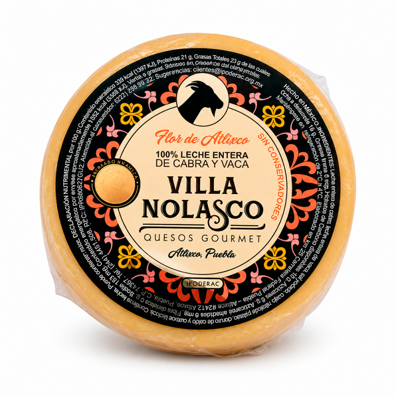 Queso Flor De Atlixco Villa Nolasco, 400g