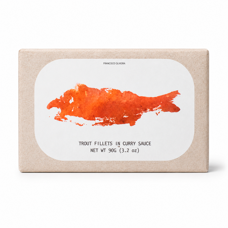 Filete de Trucha en Salsa de Curry, 90g