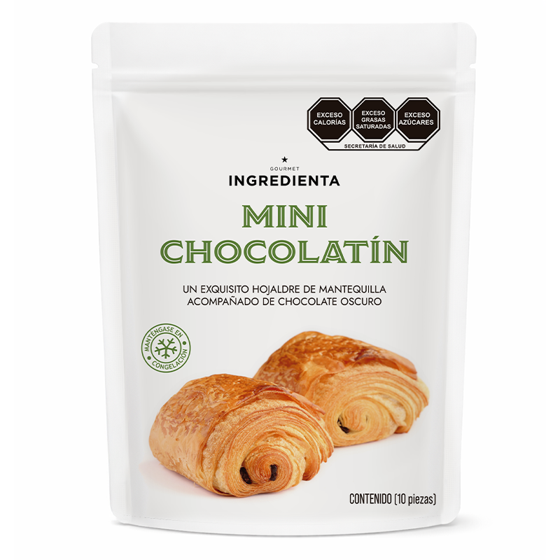 Mini Chocolatín Precocido Congelado, 10pzas