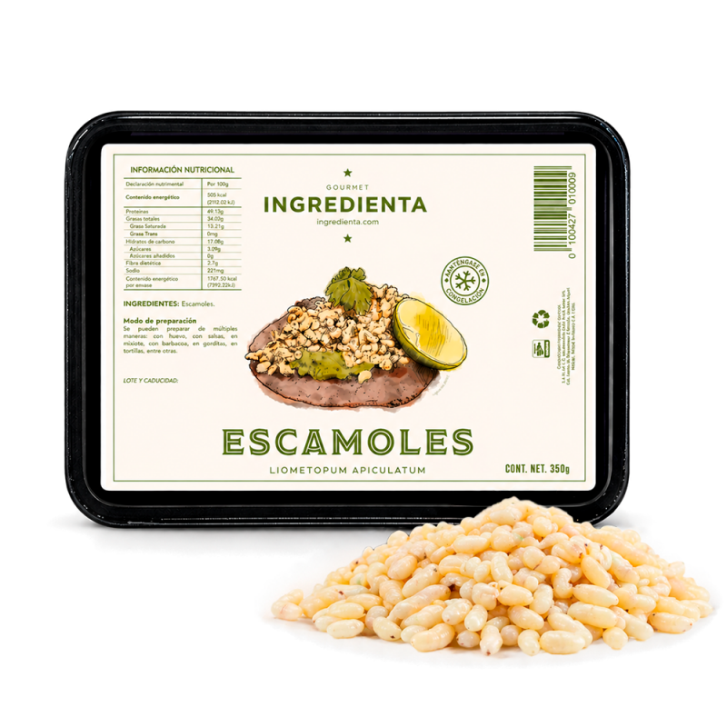 Escamoles Congelados, 350g