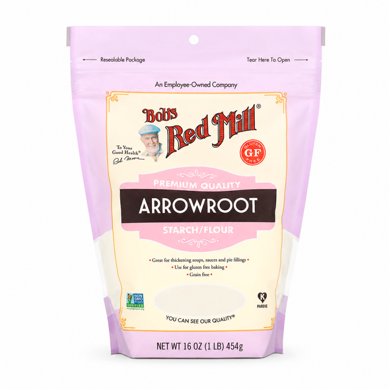 Harina de Arrurruz Sin Gluten, 454g