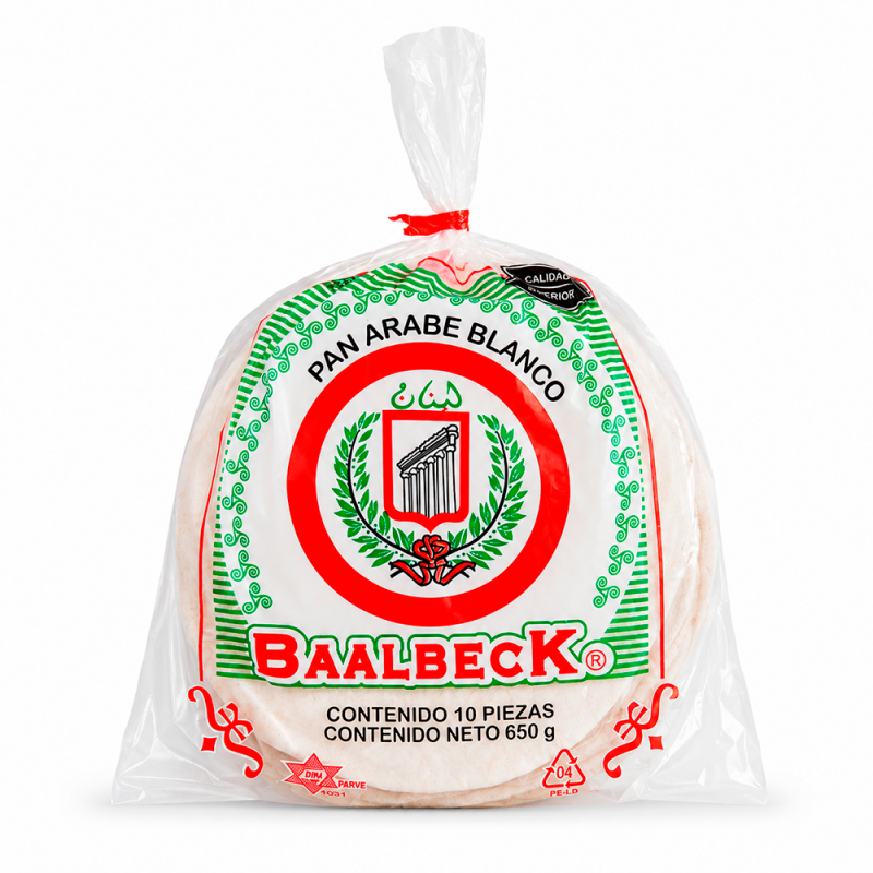 Pan Árabe Mediano, 650g