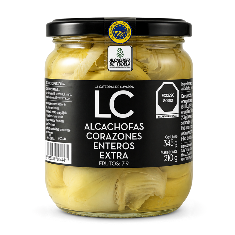 Corazones Enteros de Alcachofa, 345g